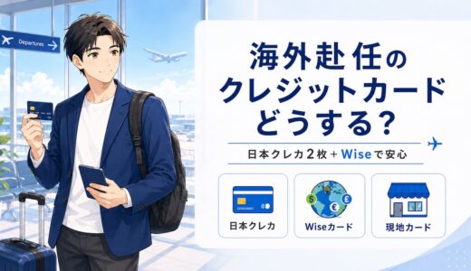 駐在員がガチで選んだ海外赴任に最適なおすすめクレジットカード３選